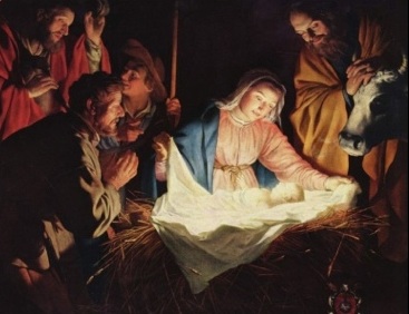 Jezus in de kribbe
