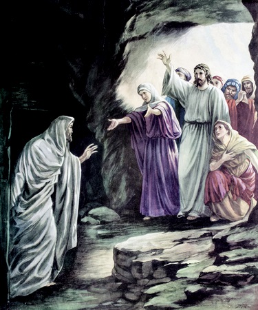 De opwekking van Lazarus uit de dood