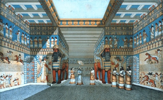 Een Assyrische tempel