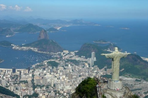 Het Jezus-beeld in Rio de Janeiro