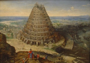 Impressie van de toren van Babel